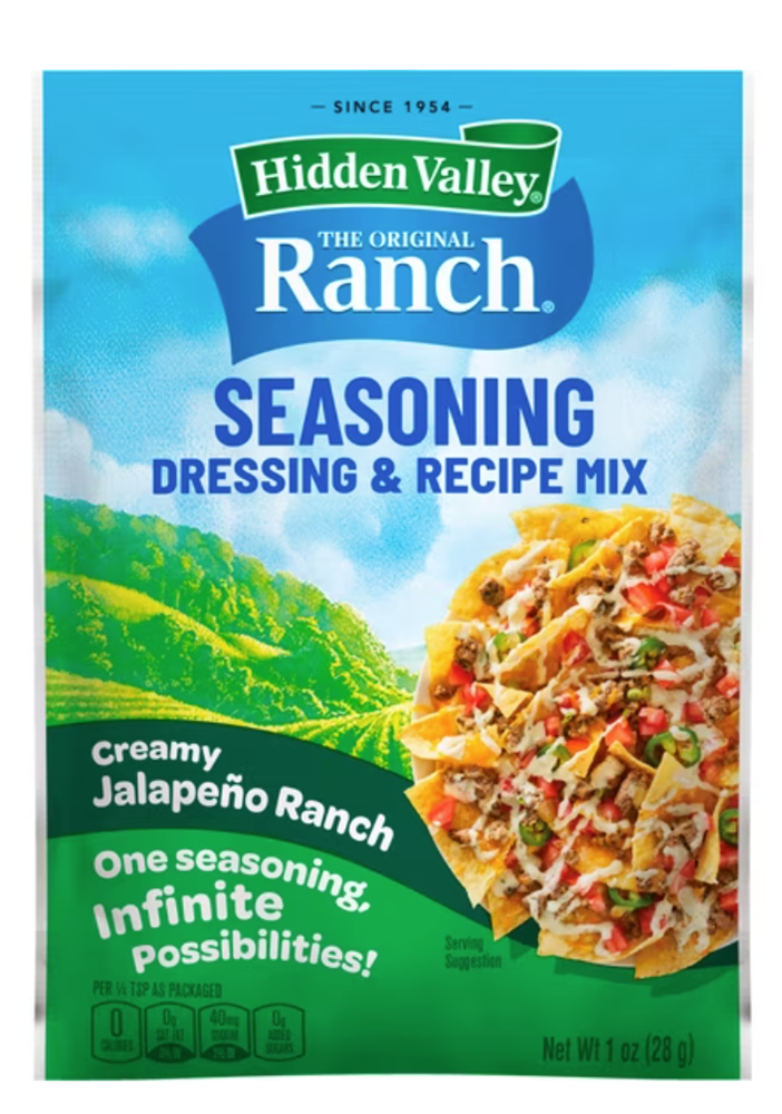 Hidden Valley Ranch Mix Jalapeno 1oz