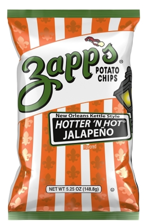 Zapp's Potato Chips Jalapeno Kettle Chip Bonus 5.25oz