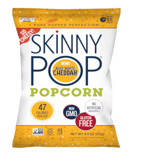 Skinny Pop Aged White Cheddar 4.4oz
