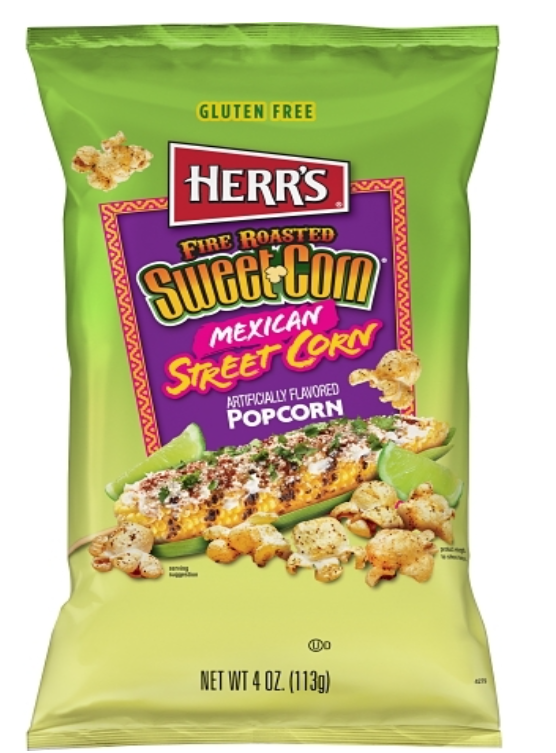 Herr's Fire Roasted Mexican Street Popcorn 4oz