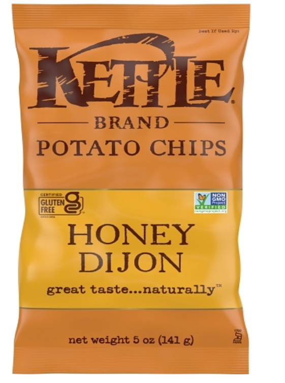 Kettle Foods Potato Chip Honey Dijon 5oz