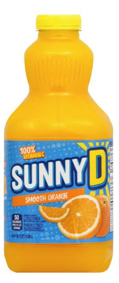 Sunny D Tangy Original 64ox (1.89L)