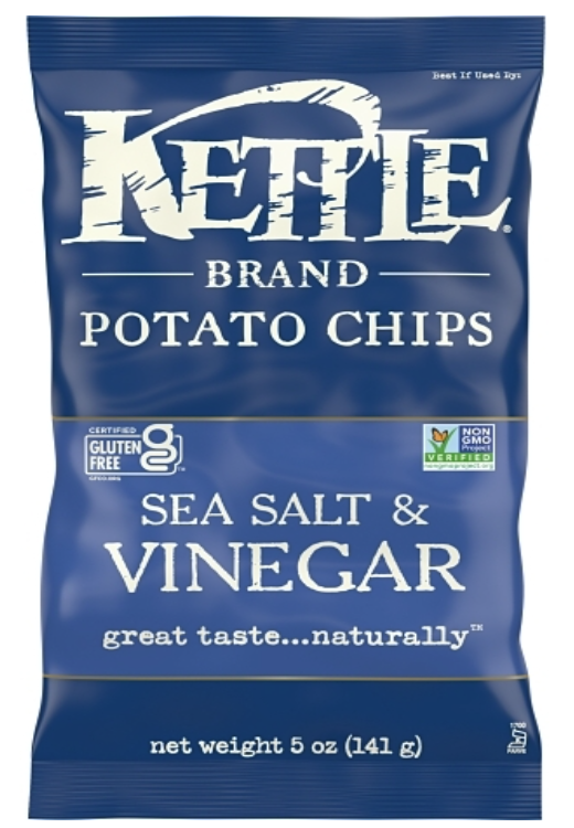Kettle Foods Potato Chip Sea Salt & Vinegar 5oz