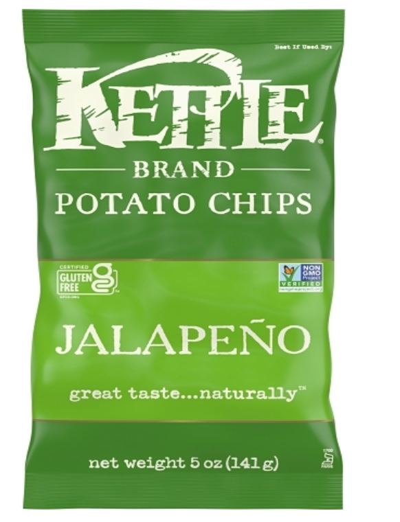 Kettle Foods Potato Chip Jalapeno 5oz