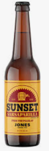 Jones Sunset Sarsaparilla Soda Fallout 12oz Glass Bottle