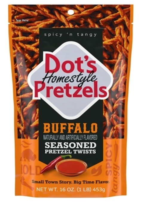 Dot's Homestyle Pretzels Buffalo Flavored Pretzel Twists 16oz