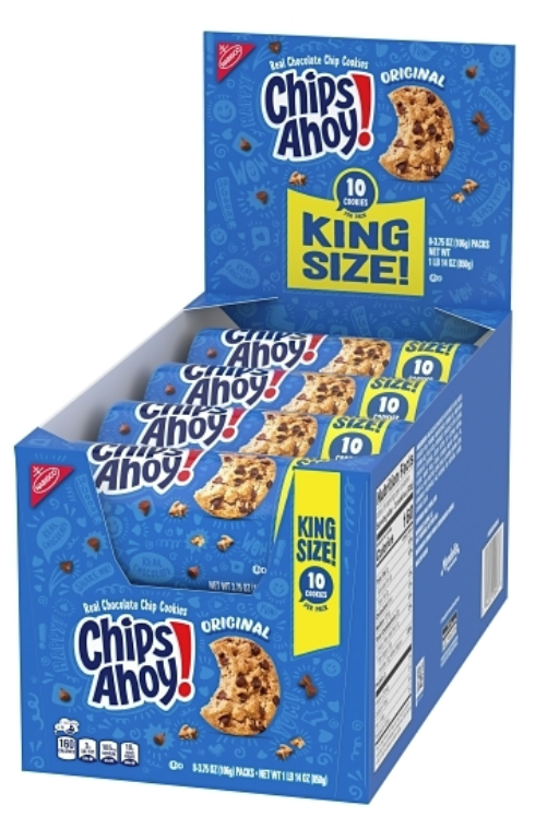 Chips Ahoy Cookies King Size 3.75OZ