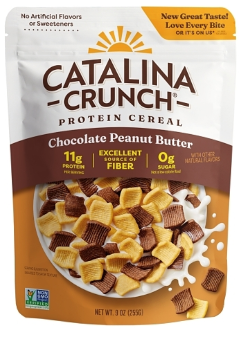 Catalina Crunch Chocolate Peanut Butter Protein Cereal 9oz