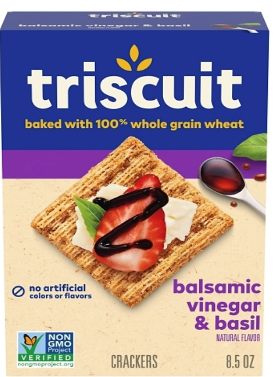 Triscuit Crackers Balsamic Vinegar & Basil 8.5oz