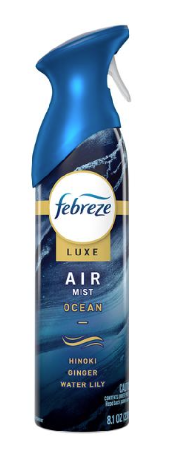 Febreze Luxe Air Mist Ocean Room Spray 8.1oz