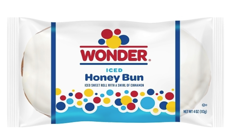 Wonder Iced Honey Bun Single