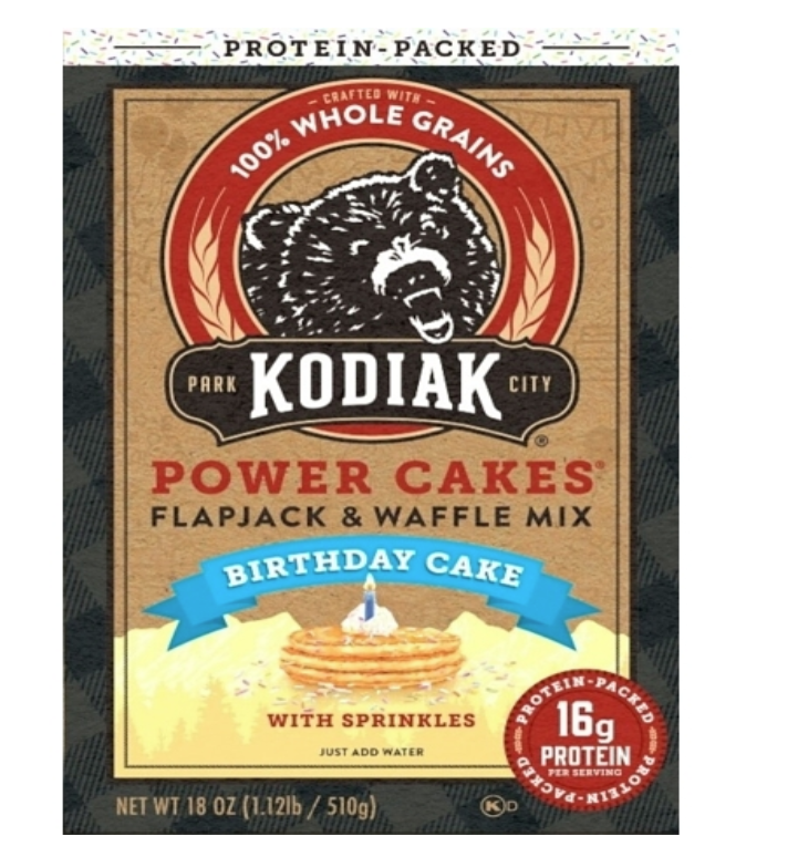 Kodiak Birthday Cake Pancake And Waffle Mix 18oz