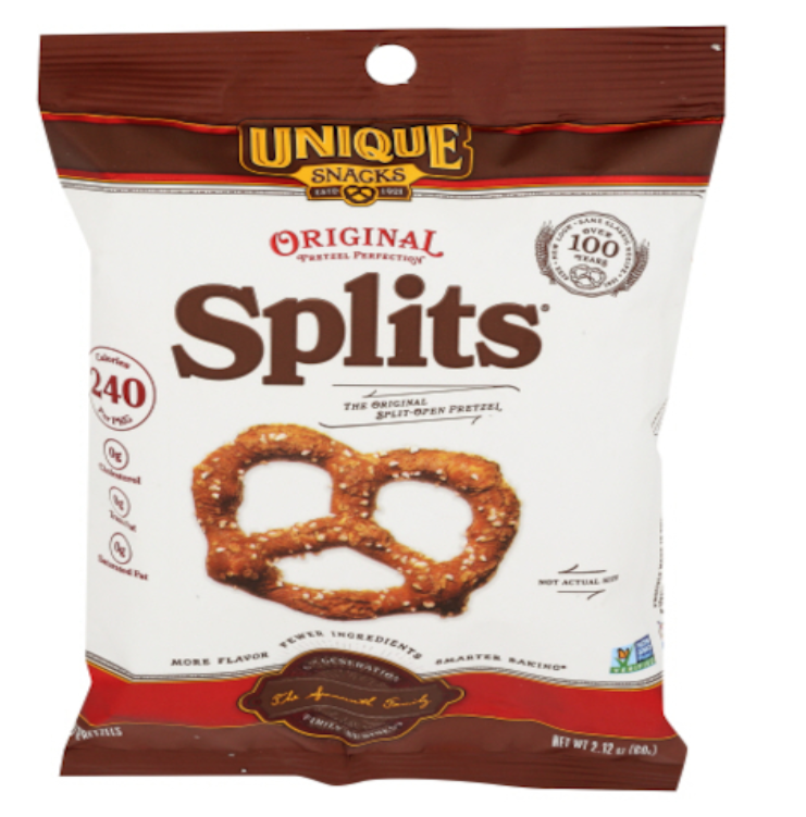 Unique Snacks Original Splits Pretzels 2.12oz