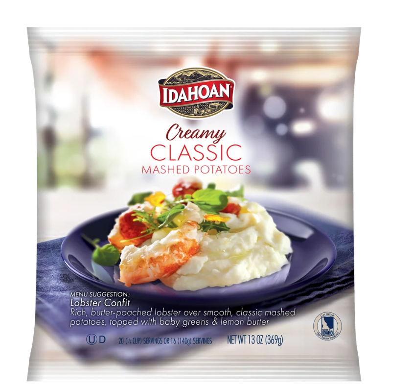 Idahoan Creamy Classic Mashed Potatoes 13oz