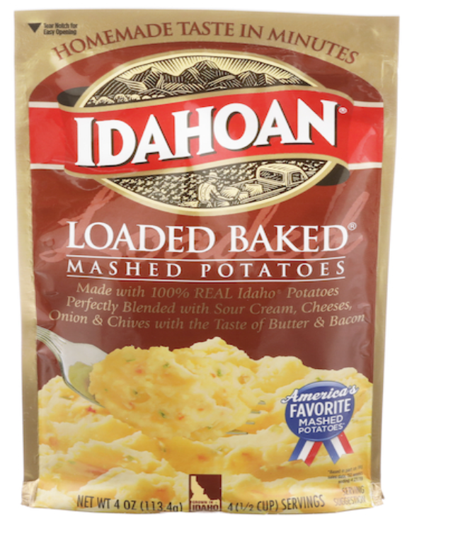 Idahoan Loaded Baked Mashed Potatoes 4oz