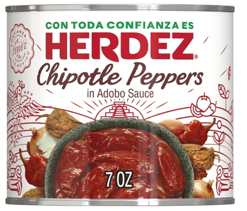 Herdez Peppers Chipotle In Adobo Sauce 7oz
