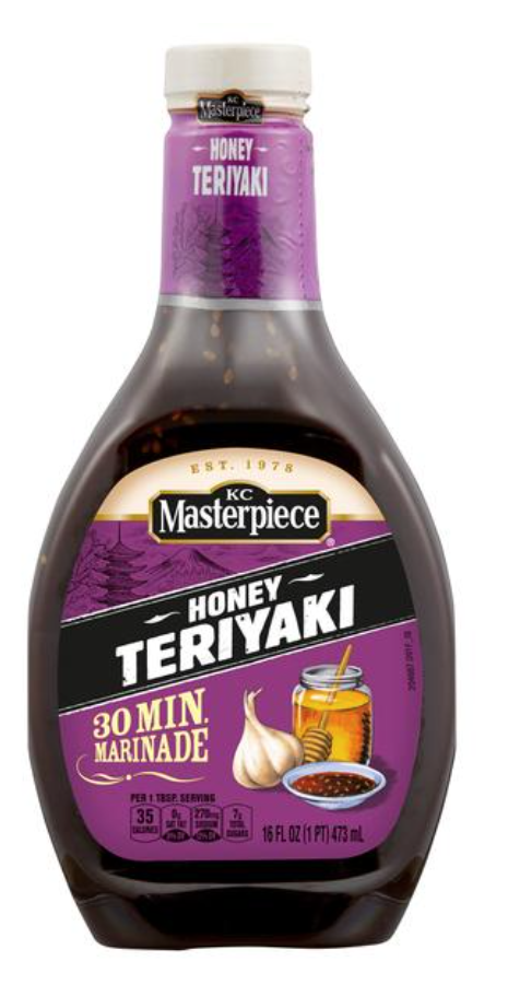 KC Masterpiece Honey Teriyaki Marinade 16oz