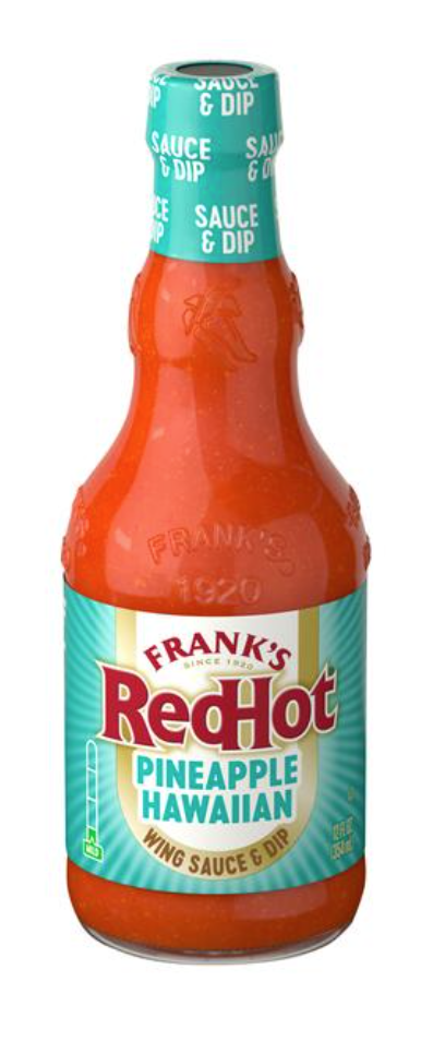 Frank's Red Hot Pineapple Hawaiian Wing Sauce 12oz