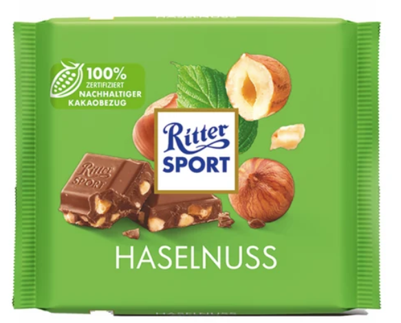 Ritter Sport Hazelnuss 100g