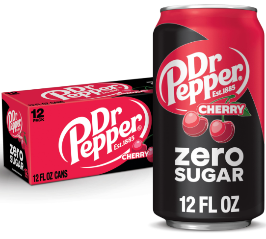 Dr Pepper Cherry Zero 12 Pack / 12oz