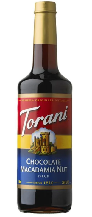Torani Chocolate Macadamia Nut 25.4oz