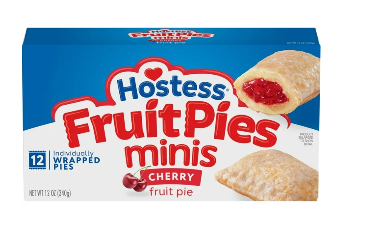 Hostess Cherry Fruit Pie Snack Size 12pk
