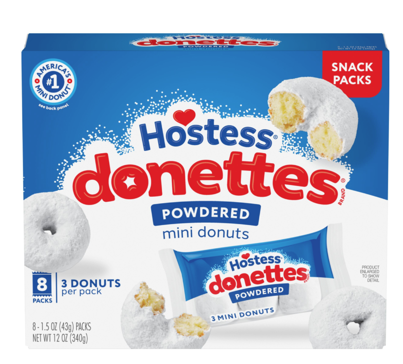 Hostess Powdered Donettes on the Go 12oz