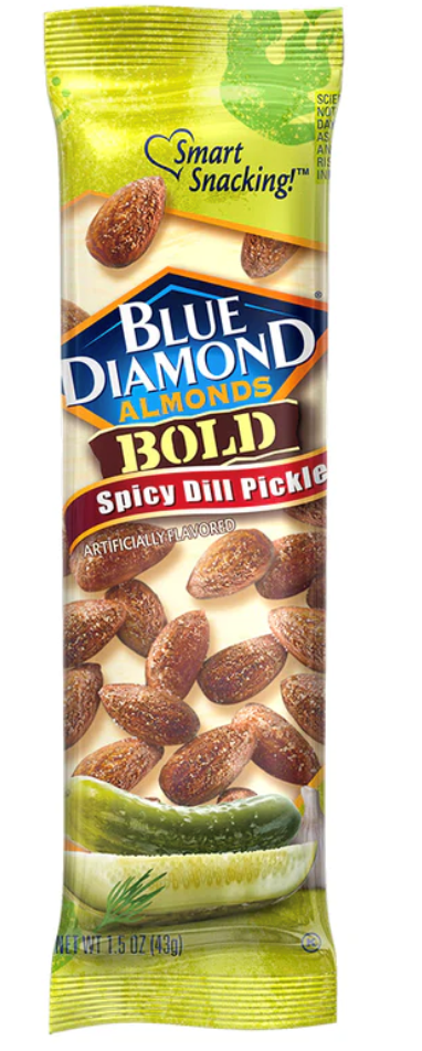 Blue Diamond Bold Spicy Dill Pickle Almonds 1.5oz