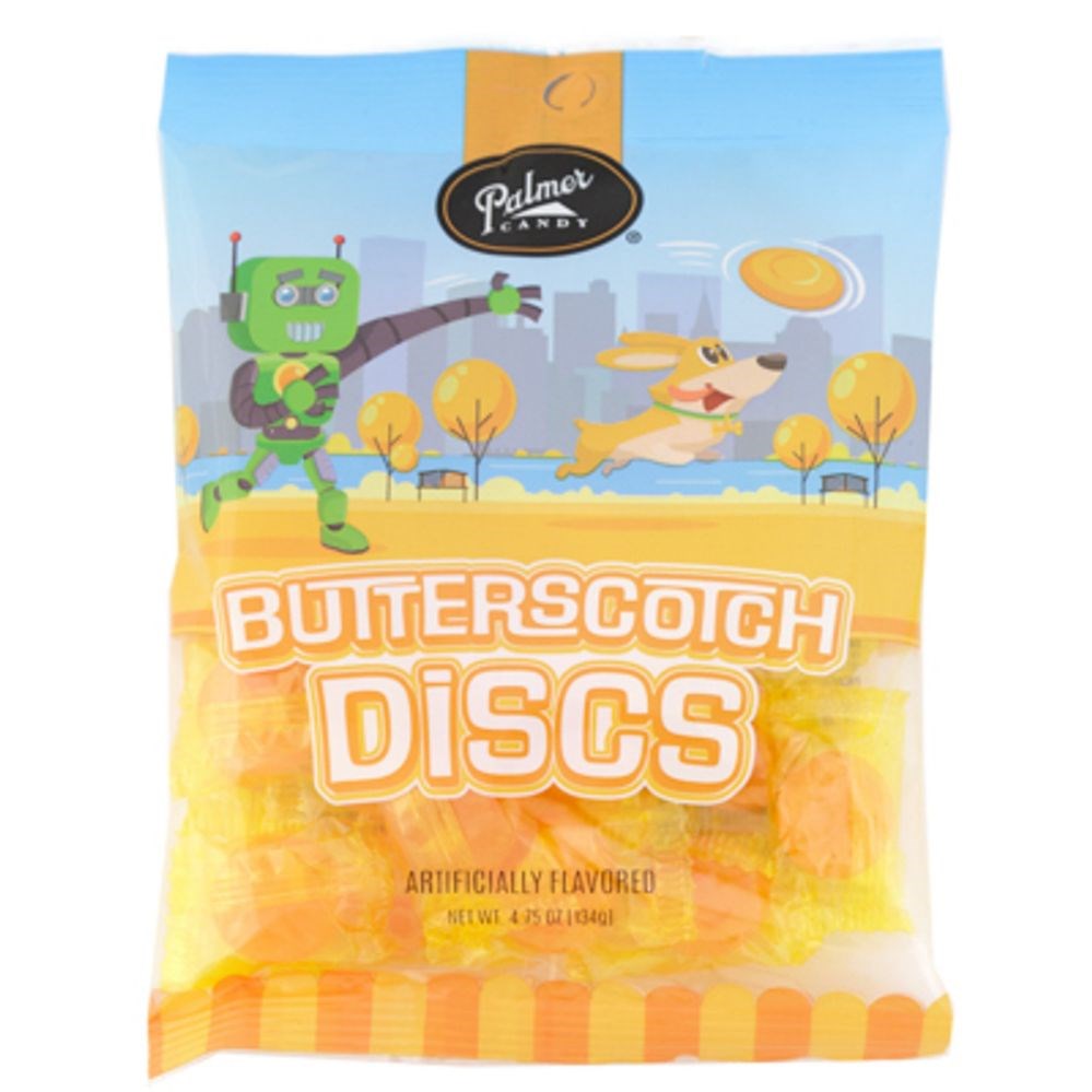 Palmer Candy Butterscotch Discs 4.75oz