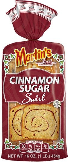 Martin's Cinnamon Sugar Swirl Loaf 16oz