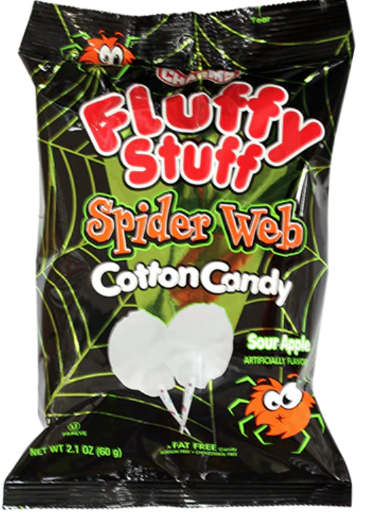 Charms Fluffy Stuff Spider Web 2.1oz