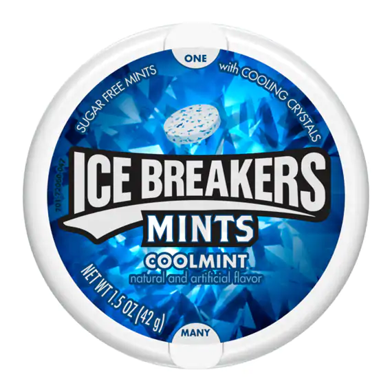 Ice Breakers Coolmint Sugar Free Mints 1.5oz