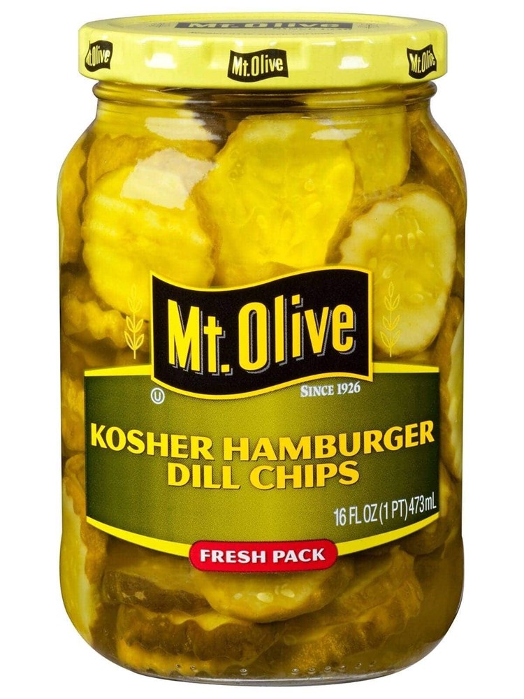 Mt. Olive Kosher Hamburger Dill Chips 16oz
