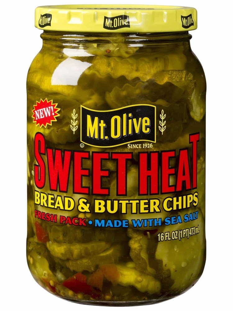 Mt. Olive SweetHeat Bread & Butter Chips 16oz