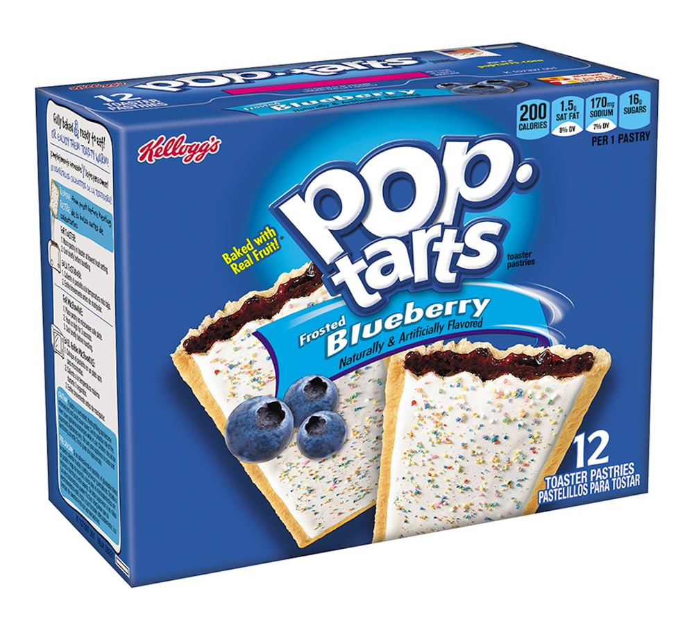 Pop Tarts Frosted Blueberry 12 Pack