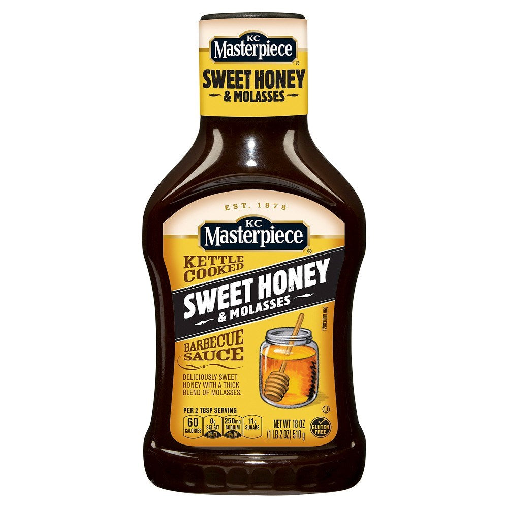 KC Masterpiece Honey BBQ Sauce 18oz