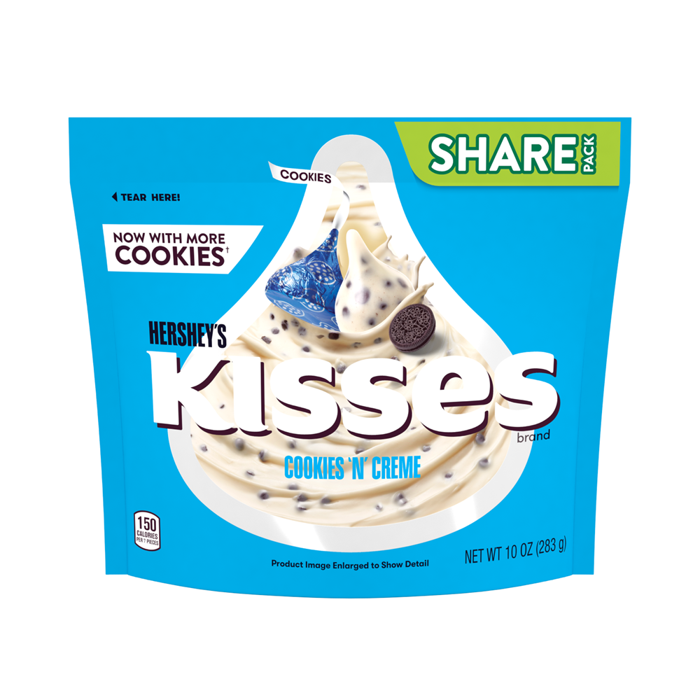 Hershey's Cookies n Cream Kisses 10oz