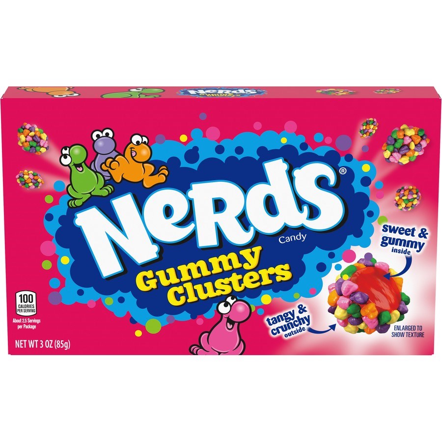 Nerds Gummy Clusters 3oz (BEST BY: DEC 2025)