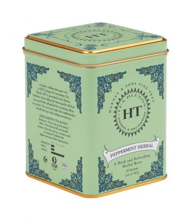 Harney & Sons Peppermint Herbal Vintage Tin 20ct