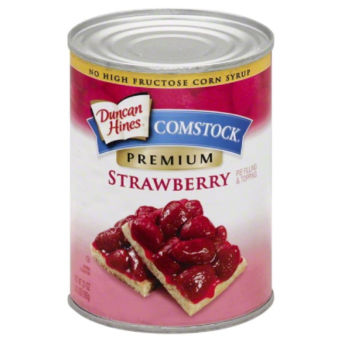 Comstock Premium Strawberry Pie Filling 21oz