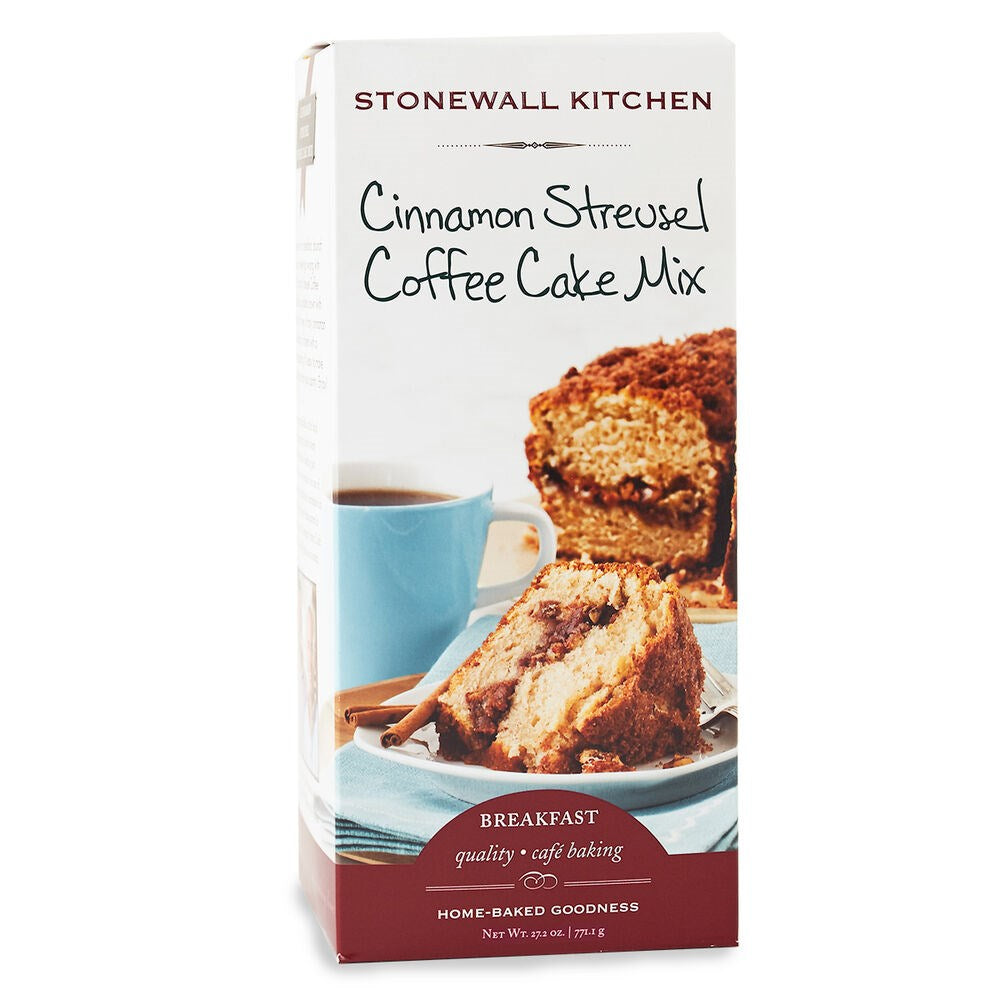 Stonewall Kitchen Cinnamon Streusel Coffee Cake Mix 27.2oz