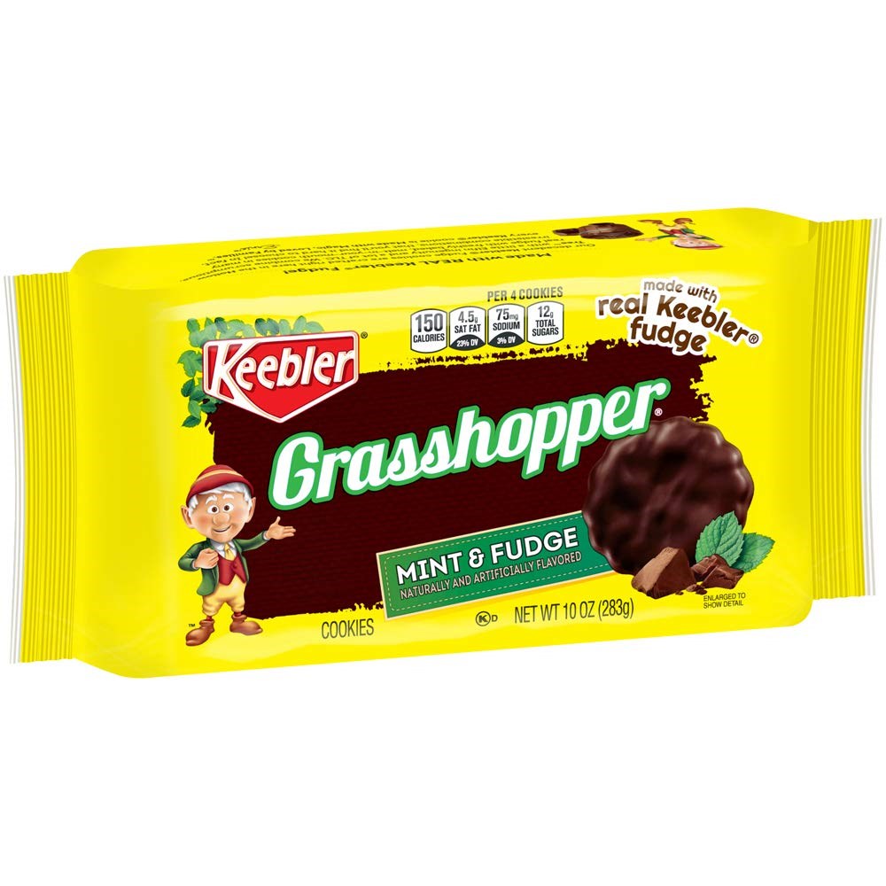 Keebler Mint DELIGHT & Fudge Cookies 10.0oz