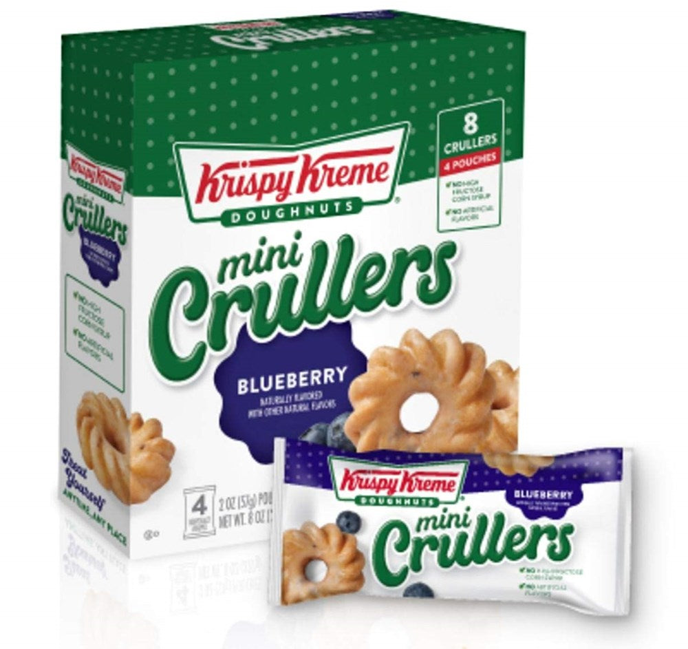 Krispy Kreme Bluberry Mini Crullers 8oz