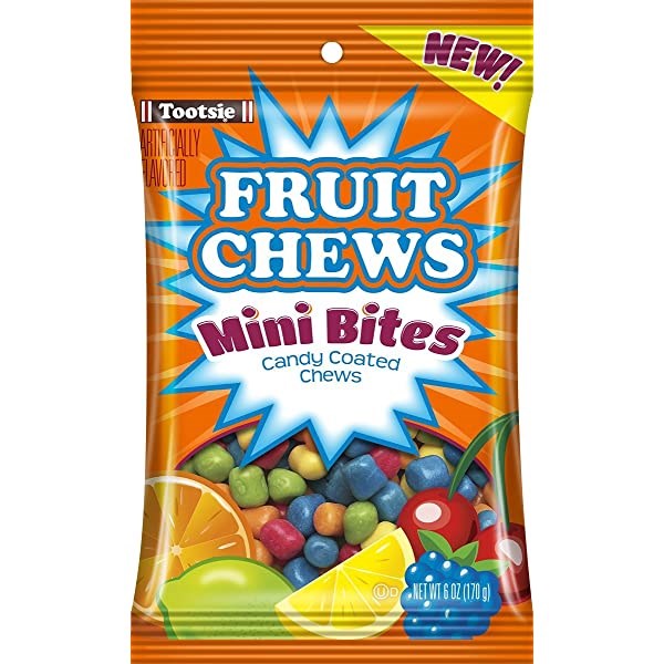 Tootsie Fruit Chews Mini Bites 6oz