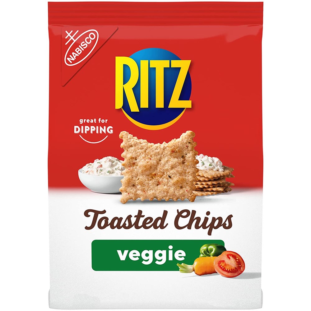Ritz Toasted Chips Veggie Crackers 8.1oz