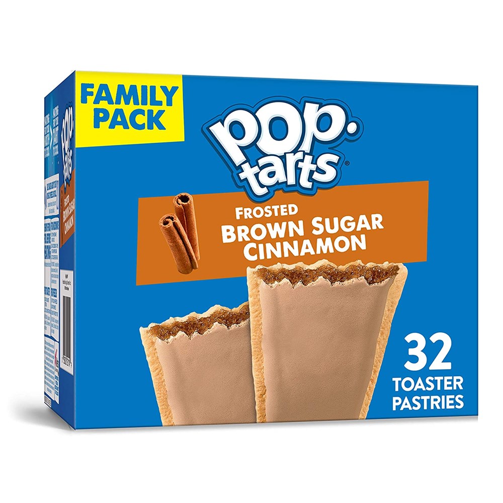 Pop Tarts Frosted Brown Sugar Cinnamon 32 Pack