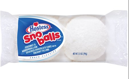 Hostess Sno Balls 2 Pack