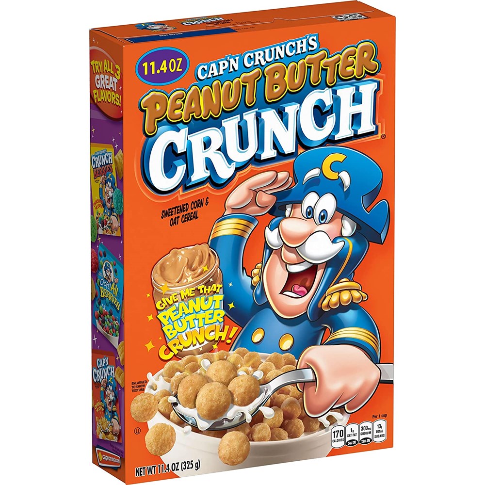 Cap'n Crunch Peanut Butter Crunch 11.4oz