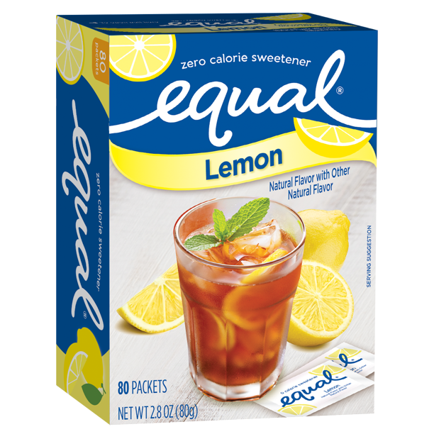 Equal Lemon Sweetener 2.52oz