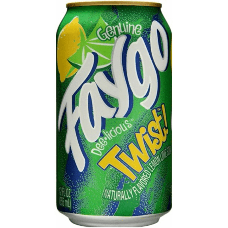 Faygo Lemon Twist Soda 12.0oz